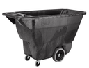 Structural Foam Tilt Truck Utility Duty 1/2 Cubic Yard Black 