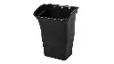 Refuse Bin 8 Gal Black 