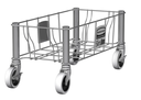 Slim Jim Single Stainless Steel Dolly 