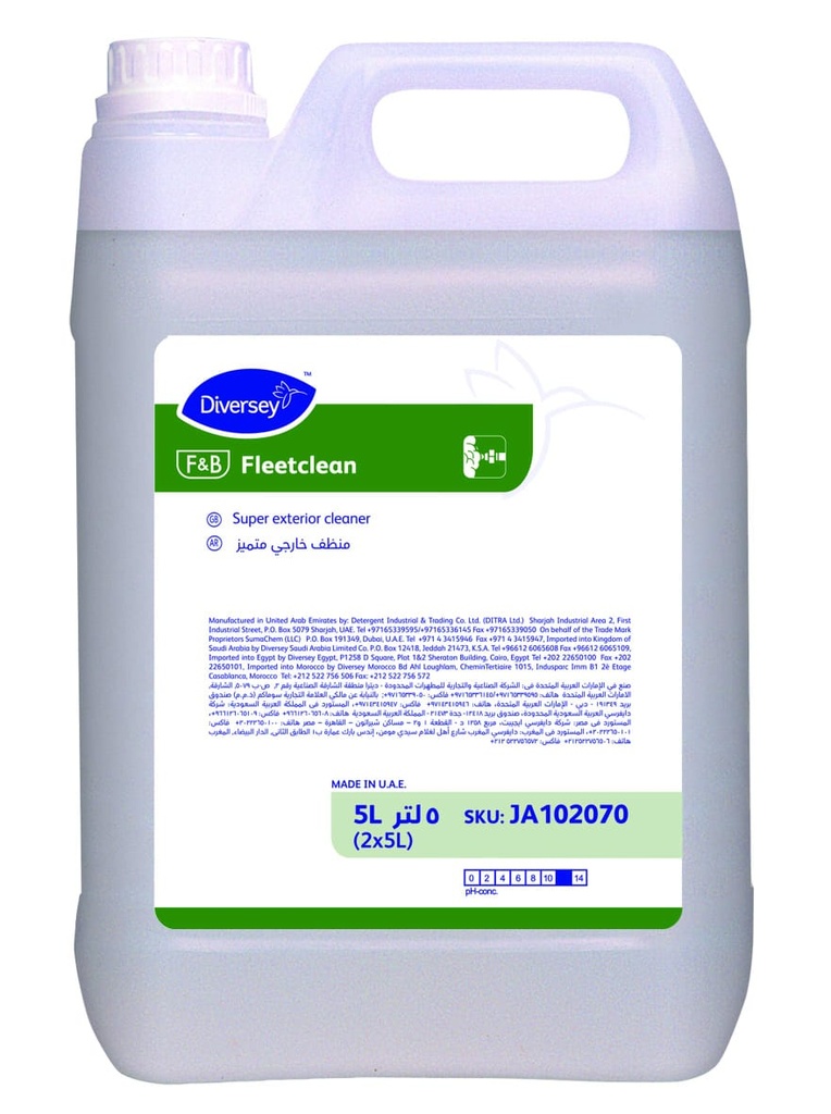Diversey Fleet Clean 5L Super Exterior liquid Cleaner (vehicle cleaner)