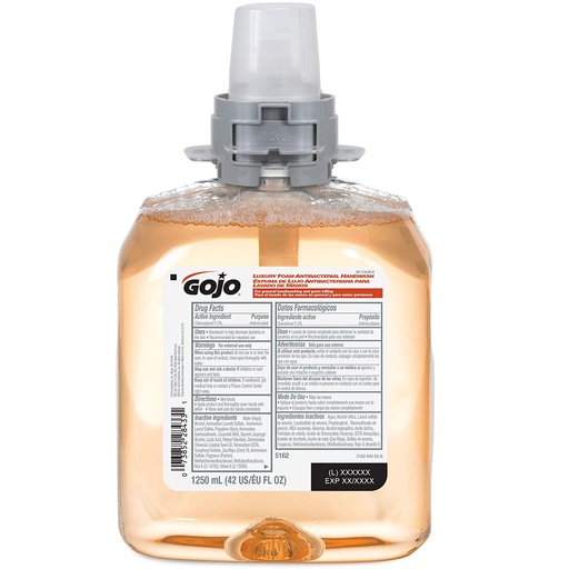 [5162-03 ] Gojo Luxury Foam Antibacterial Hand wash 1250ml