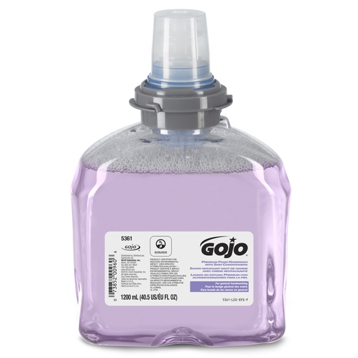 [5361-02 ] Gojo Premium Foam Handwash With Skin Conditioners 1200ml