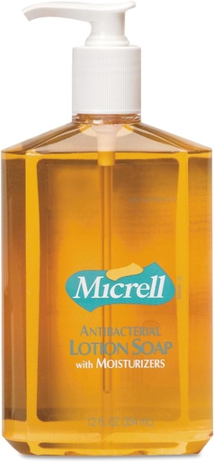 [9751-12 ] Micrell Antibacterial Lotion Soap 4 Fl Oz Flop Bottle