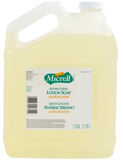 [9755-04 ] Micrell Antibacterial Lotion With Chloroxylenol 3.78 Ltr ( 1Gal)