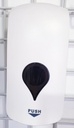Manual soap and sanitizer dispenser wall mounted 1000ml, white color