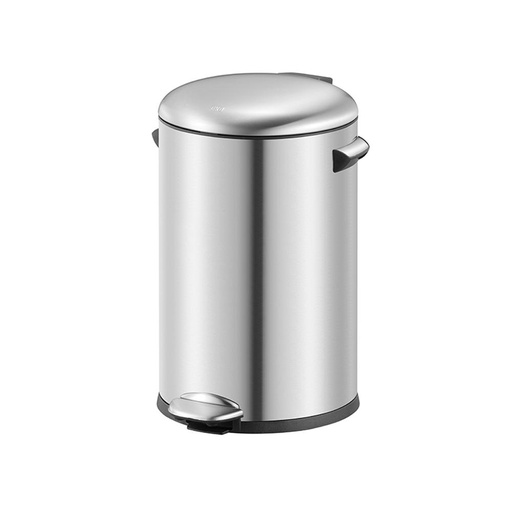 [SS46-30  AKC] Stainless Steel Soft Closing bin with Pedal 30 Liter