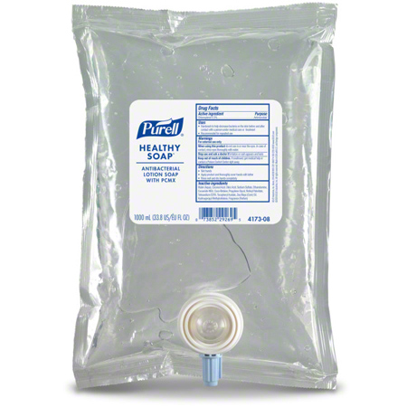 [4173-08] Purell Healthy Soap® Antibacterial Lotion Soap With 0.3% PCMX,1000 mL Refill for CS2 and NXT Dispenser