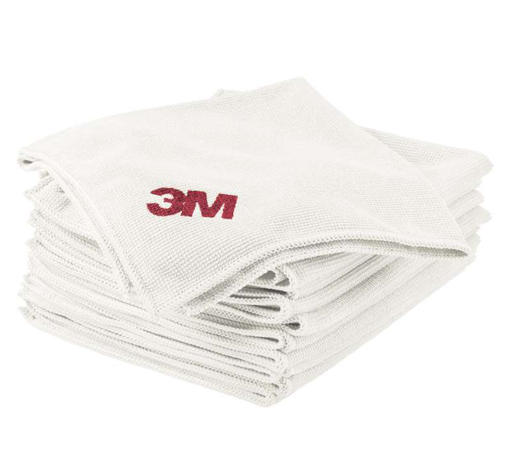 [XN005304417] Microfiber Cloth White 36x36cm 2Pc/Pkt 25Pkt/Box