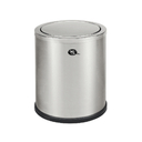 [HS-205-3-15LT] Swing bin 15L, Stainless steel coated, dia245x 295(H)MM 