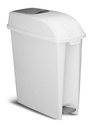 [Elle] Sanitary Bin 17L White, Polypropylene