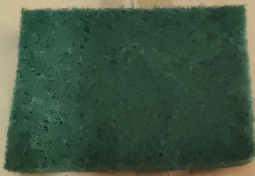 Sunlight Scouring Pad Green 13x13cm 
