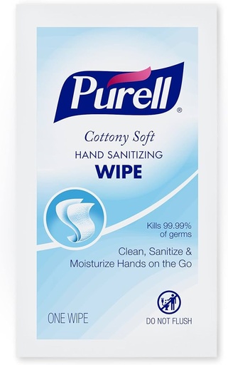 [9026-1M] PURELL® Cottony Soft Hand Sanitizing Wipes