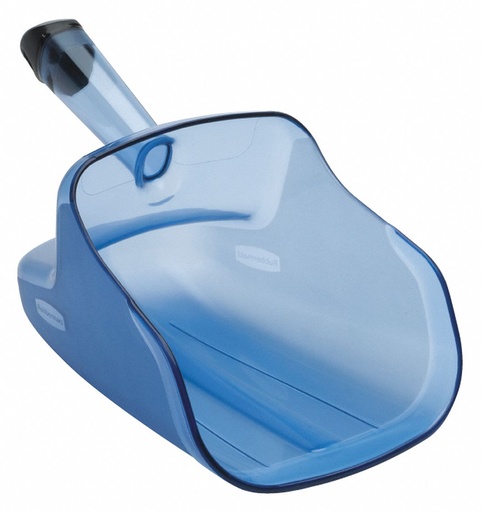 [FG9F5000TBLUE] Ergosafe Ice Scoop With Hand Guard Blue 