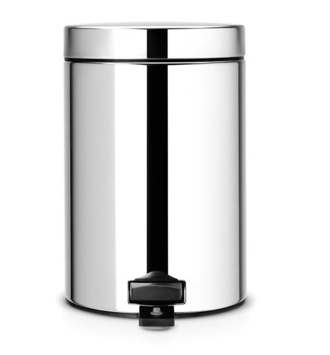 [348686] Stainless Steel Pedal Bin Brabantia 3L