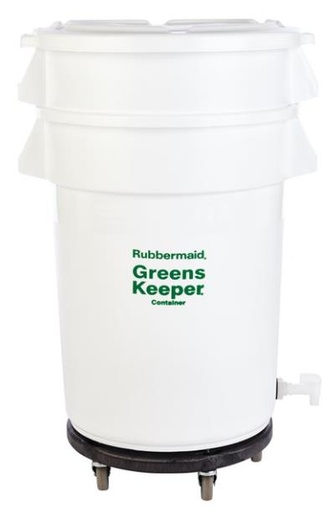 [FG263600WHT] Brute Greenskeeper 32Gal/121L White 
