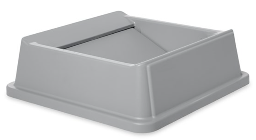 [FG266400GRAY] Untouchable Square Swing Lid Gray