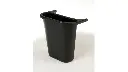 [FG295073BLA] Side Bin Recycling Fits Wastebasket Large 5 QT Black