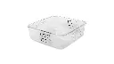 [FG630200CLR] Square Storage Container 2Qt/1.9L Clear