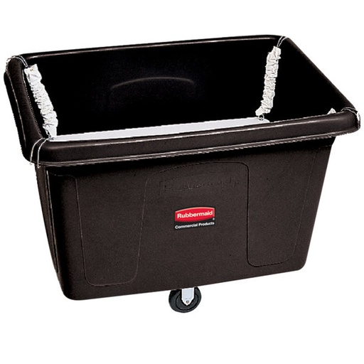 [FG461100BLA] Cube Truck With Spring Platform 14 Cubic Foot Black 