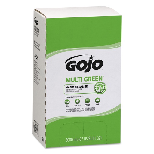 [7265-04] Gojo Multi Green Hand Cleaner 2000ml refill TDX dispenser 