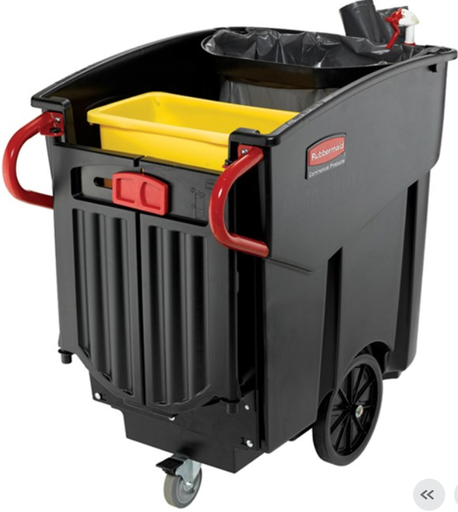 [FG9W7300BLA] Mega Brute Mobile waste Collector 120 Gal Black 