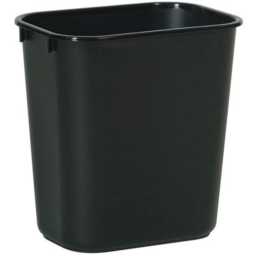 [FG254100BLA] Fire Resistant Wastebasket 14 Qt/13L Black 
