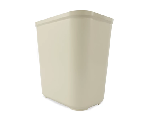 [FG254300BEIG] Fire Resistant Wastebasket 28 Qt/27L Beige 