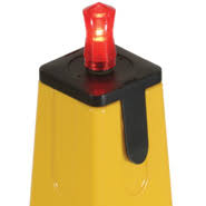 [FG628500RED] Flashing Hazard Light Red For Safety Cones 