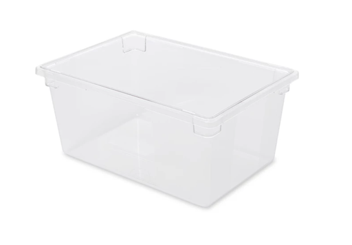 [FG332800CLR] Food Tote Box 16.6Gal/63L 26"x18"x12" Clear 