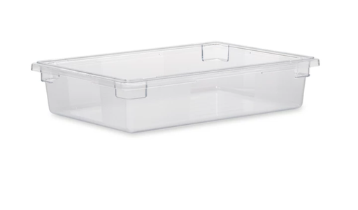 [FG330800CLR] Food Tote Box 8.5 Gal 26"x18"x6" Clear 