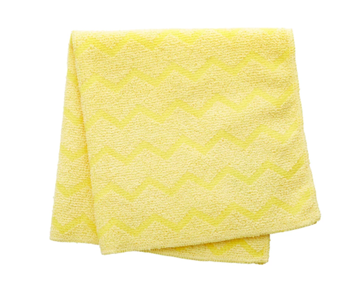 [FGQ61000YL00] Hygen 16"x16" Microfiber Cloth 12/Pack Yellow  