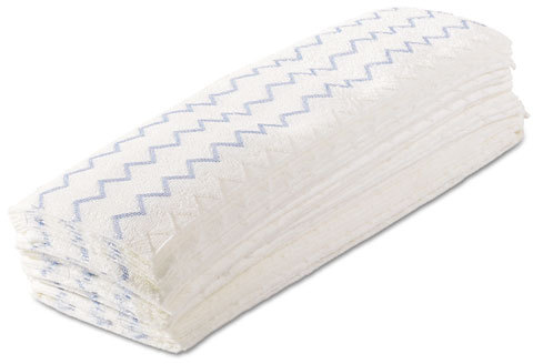 [1822352] Hygen 18"Disposable Microfiber Cloth White 1x50 