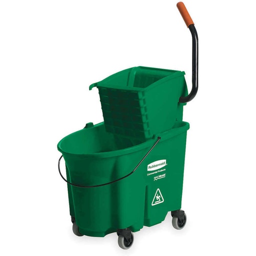 [FGQ90058GRN] Hygen Down-Press Wringer Bucket Grn 