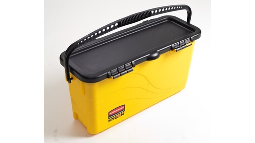 [1791802] Hygen Microfiber Charging Bucket With Sieve Yellow 