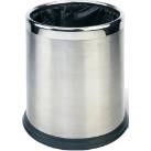 [HS-45-10LT SS BIN] Open Dust Bin 10L Stainless Steel Brush Finish 