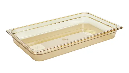 [FG230P00AMBR] Insert Pan Full Size Hot 2.5"/65mm Deep Amber 