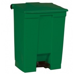 [FG614500DGRN] Legacy Step-On Container 18Gal/68L Dark Green 