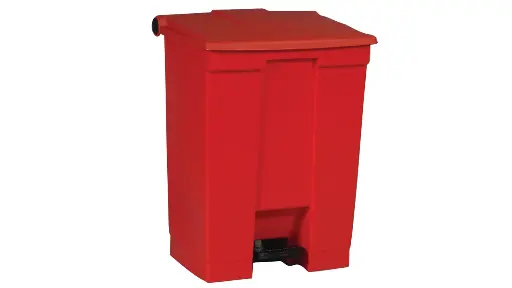 [FG614500RED] Legacy Step-On Container 18Gal/68L Red 