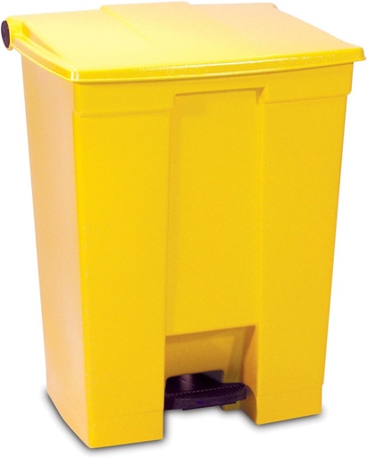 [FG614500YEL] Legacy Step-On Container 18Gal/68L Yellow 