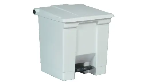 [FG614300WHT] Legacy Step-On Container 8Gal/30L White 
