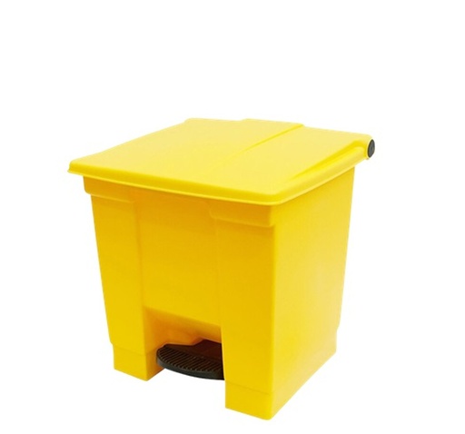 [FG614300YEL] Legacy Step-On Container 8Gal/30L Yellow 
