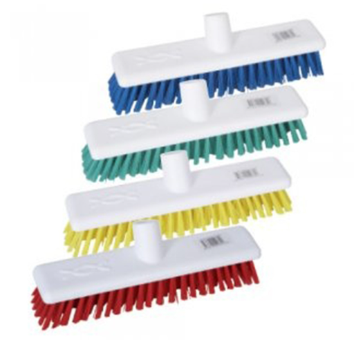 Deck Brush 9"/23cm With handle hard brush 