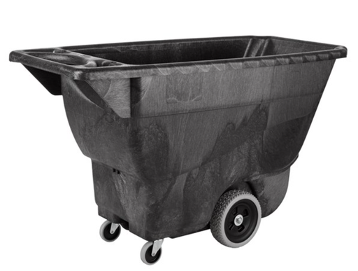 [FG9T1300BLA] Structural Foam Tilt Truck Utility Duty 1/2 Cubic Yard Black 