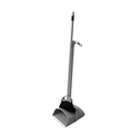 [55601G] Plastic Lobby Dust Pan W/Brush Italy 