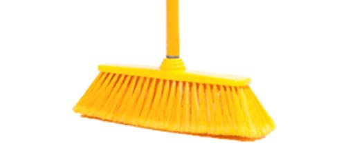 Nylone Soft Broom Sovarna Yellow With Handle 