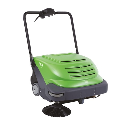 664 Battery One Side Brush SSC Rear Low Dump