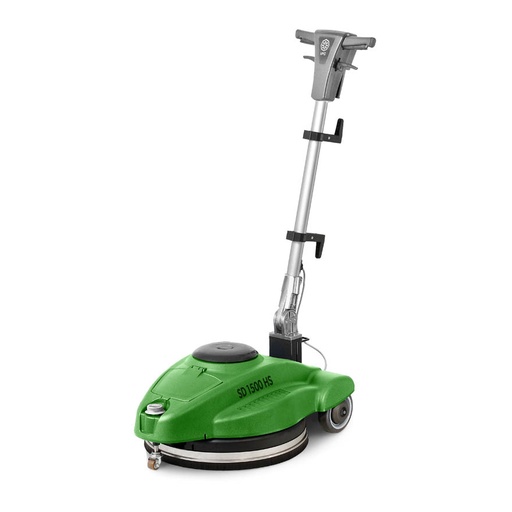 SD 1500 HS Working Width 505 mm Brush Speed 1500 rpm Brush Motor Rating 1300 W